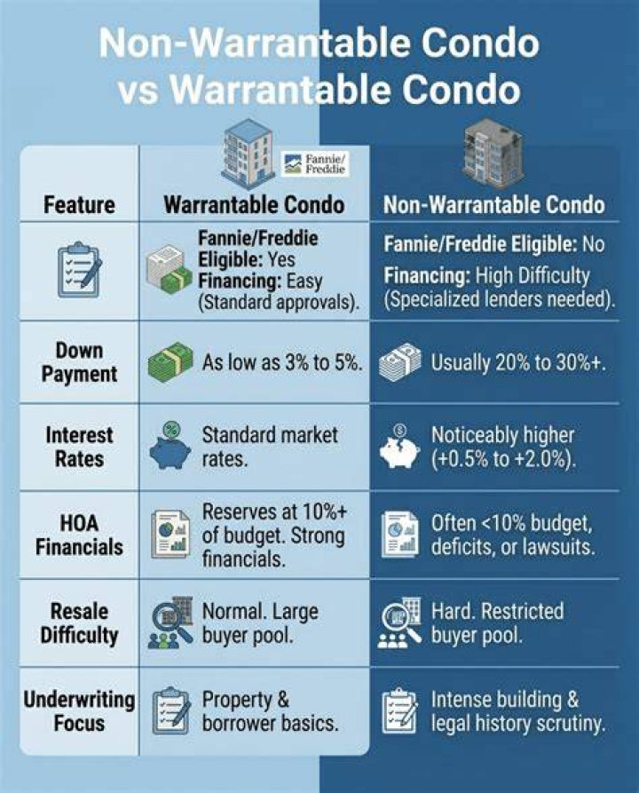 How do i know if a condo is warrantable?